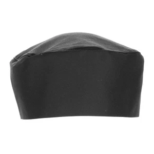 Unisex Chef Beanie, Black, One Size - Picture 1 of 1