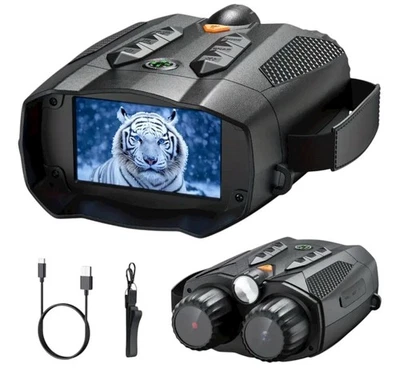 Binocolo digitale 48mp 1080 Visore Notturno 5x Digitale Infrarossi 800mt Caccia - Immagine 1 di 4