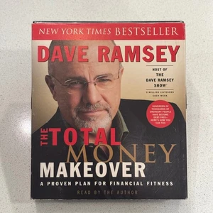 The Total Money Makeover by Dave Ramsey Audio Book 3 CDs Audiobook Disc - Imagen 1 de 5
