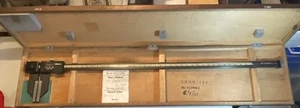 Mitutoyo CF Digimatic No 552 40” 1000mm Digital Calipers .0005” .01mm Carbon Fib - Picture 1 of 12