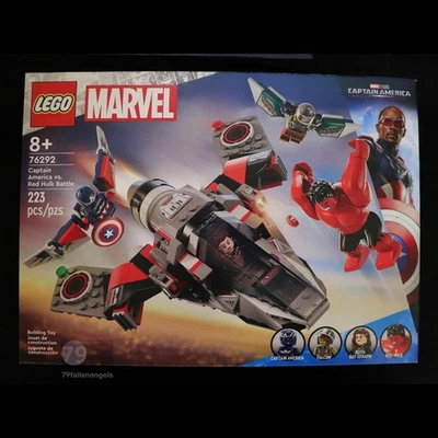 LEGO Marvel Captain America Vs. Red Hulk Battle 76292 New Sealed Label Tag - Image 1 of 4