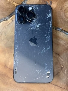 Apple iPhone 14 Pro Max 256 GB - DESBLOQUEADO - Solo piezas / LCD DEFECTUOSA / PARTE POSTERIOR AGRIETADA - Imagen 1 de 9