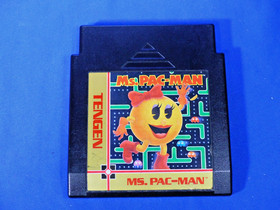 Ms. Pac-Man Tengen NES (Nintendo Entertainment System, 1990) Cartridge Only