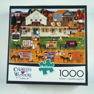 Puzzle de 1000 piezas Buffalo Games Charles Wysocki Storin' Up hecho en EE. UU. Póster - Imagen 1 de 3