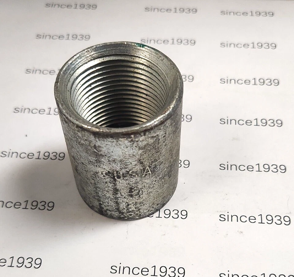 1" Galvanized Coupler NPT - Image 1 of 1