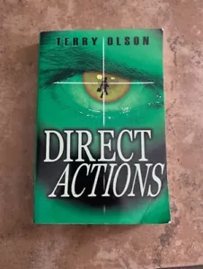 Direct Actions Paperback Book signed inscribed by author Terry Olson 2005 Pb - Picture 1 of 3
