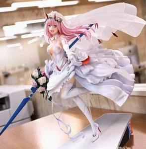 DARLING in the FRANXX Zero Two 02 Wedding Dress Ver. 28cm PVC Figure NEW W/BOX - Picture 1 of 11