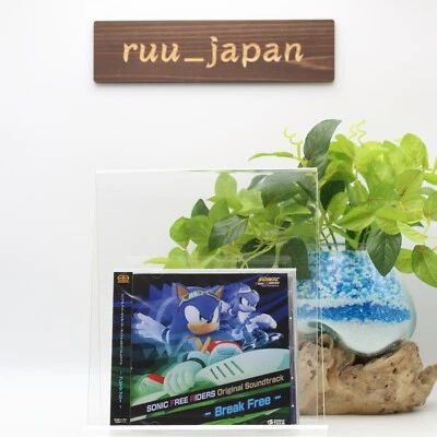 SONIC FREE RIDERS Original Soundtrack Break Free CD Bonus Track Game Music New - Image 1 of 3