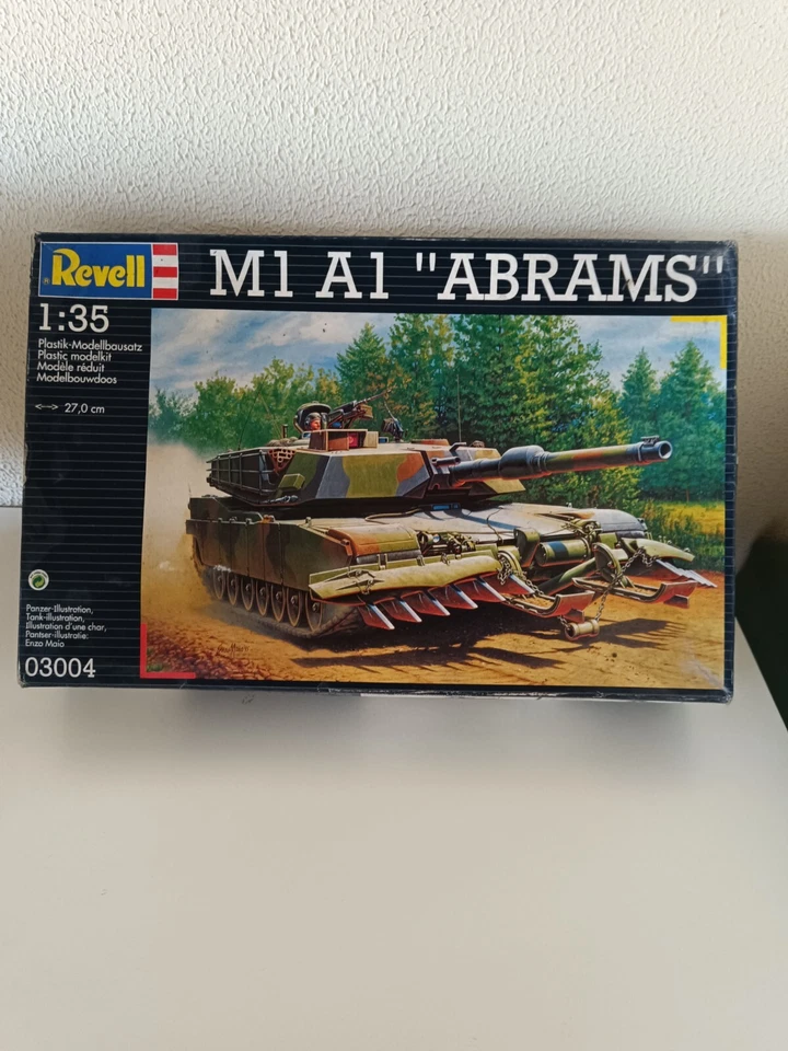 Modellino M1 A1 Abrams carrarmato Revell 1:35 - Immagine 1 di 1