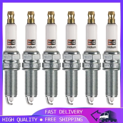 Bujía Champion Iridium 6 piezas para Hyundai Azera V6 2012-2017 3,3 L tracción delantera HY08 PA Foto 1 de 3