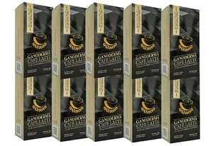 eGano 10 Box Premium Ganoderma Cafe Latte Expedited Exp 2027 - Picture 1 of 9
