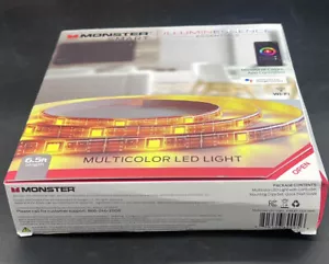 6.5'/2m Multicolor LED Light, Monster Smart Illuminessence - Picture 1 of 4