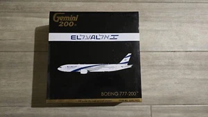 Gemini Jets 1:200 El Al 777-200 - Reg. 4X-ECA - G2ELY472 - Excellent Condition - Picture 1 of 7