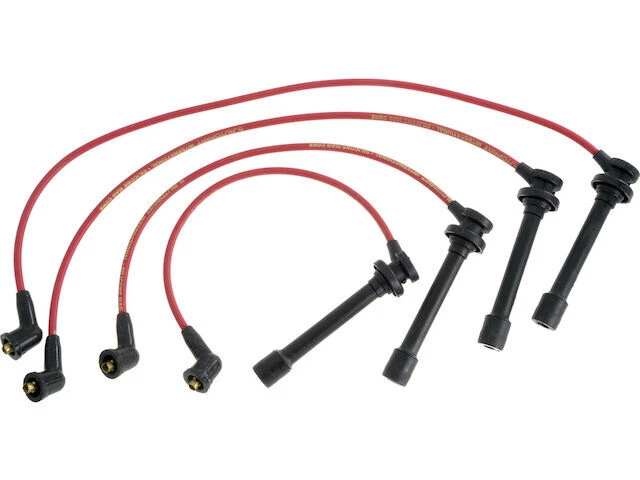 Juego de cables de bujía para Nissan Frontier 1998-2004 2,4 L 4 cilindros 2001 2002 KQ822RT. Foto 1 de 1