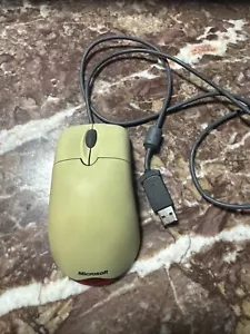 Genuine Microsoft Mouse Optical USB Wheel Mouse - Picture 1 of 4