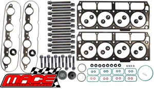 MACE MLS VRS GASKET SET & HEAD BOLTS COMBO PACK FOR HOLDEN CALAIS VF LS3 6.2L V8 - Picture 1 of 1