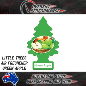 Little Trees Air Freshener Green Apple - Car Truck Taxi Uber Home Office - Picture 1 of 1