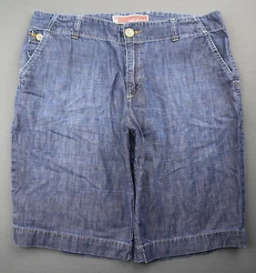 Vintage Women's 2007 Gap Bermuda Jean Shorts 100% Cotton Size 12 (33x11) - Picture 1 of 9