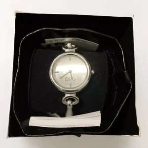 D&G Time Estelle womens silver chain strap round watch DW0392 - Picture 1 of 12