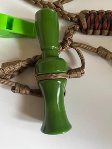 Brand New Lanyard, Mallard Duck Call & Whistle - Picture 1 of 4
