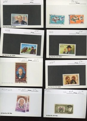 coleção mundial de selos Sir Winston Churchill CV $107 com duplicatas (mb28 - Imagem 1 de 4