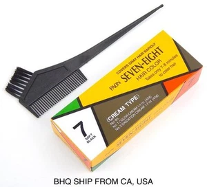 PAON SEVEN-EIGHT CREAM TYPE HAIR COLOR SOFT BLACK #7 - Picture 1 of 1