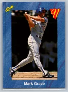 💎1991 Classic I Baseball #T27 Mark Grace - Chicago Cubs💎 - Picture 1 of 2