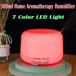 500ML Essential Oil Scent Electric Aroma Diffuser For Home Hotel Air Fresheners - Picture 1 of 12