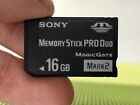 Sony Memory Stick PRO Duo Karte, für Fotokamera Sony, 16GB
