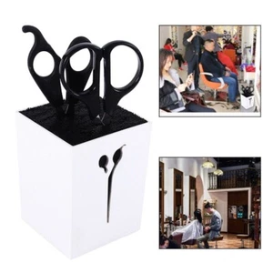 BY MIA Salon Scissors Holder I Barber Hairdressing Combs Clamps Stand I White - Picture 1 of 9