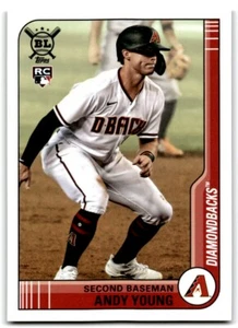 2021 Topps Big League Andy Young RC Arizona Diamondbacks #139 - Picture 1 of 2
