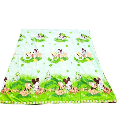 Disney Babies Baby Kids Duver Cover Sheets Bedding Fabric Cotton Mickey Mouse - Image 1 of 4