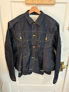 Levi's® x sacai Women’s pleated denim jacket size 3 M/L - Picture 1 of 7