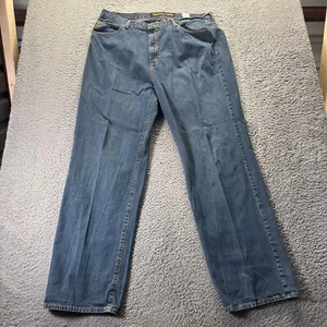 Vintage Nautica Jeans Mens 40x34 Blue Medium Wash Baggy Relaxed Straight Denim - Picture 1 of 10