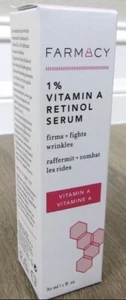 Farmacy Retinol Serum for Face 1% Vitamin A Anti Aging Serum Resurfacing - Picture 1 of 1