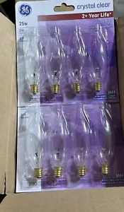 G E Lighting Decorative Light Bulb Candle Shape Candelabra Base 25 Watt 24 Bulbs - Picture 1 of 1