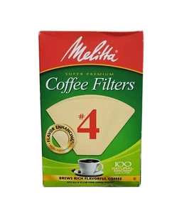 Melitta Cone Kaffeefilter - Naturbraun #4 (100 Stück) (624602) - Bild 1 von 4