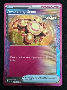 Awakening Drum - 141/162 - Temporal Forces - Pokemon TCG - ACE SPEC Rare - NM+ - Bild 1 von 2