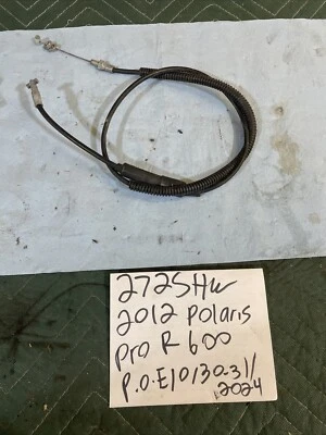 2012 Polaris pro rush 600 throttle cable with extension 272 - Image 1 of 4