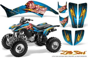 HONDA TRX 400 1999-2007 GRAPHICS KIT CREATORX DECALS STICKERS LSBLI - Picture 1 of 1