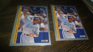 2 1993 FLEER #236  GEORGE BRETT  BASEBALL CARD