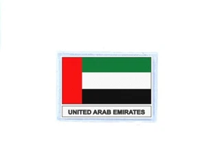 Patch toppe toppa stampato termoadesiva bandiera emirati arabi uniti UAE - Foto 1 di 1