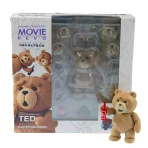 Película TED 2 10 cm Oso de Peluche Ted En Caja Articulado BJD Figura Modelo Juguetes - Imagen 1 de 24