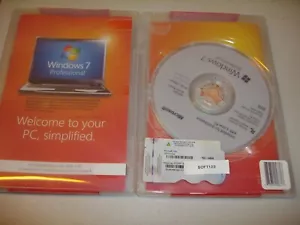 DVD Microsoft Windows 7 Professional 64 bits x64 Inglés Completo MS WIN=NUEVO SELLADO= - Imagen 1 de 6