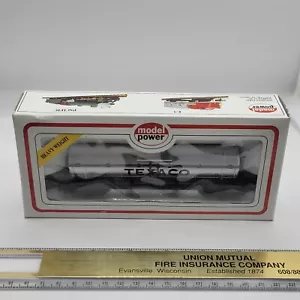 Model Power H.O Texaco Tank Car - Silver - With original box - Picture 1 of 5