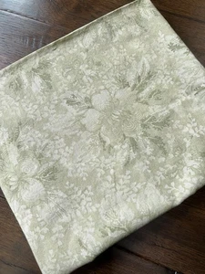MODA Robyn Pandolph - Green Tone On Tone 1 1/2 Yards Cotton Fabric - VTG - Picture 1 of 3