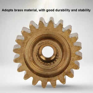 .›4305‑0025‑0020 Servo Gear Brass 20 Tooth Gear MOD 0.8 Industrial Supplies Part - Picture 1 of 12