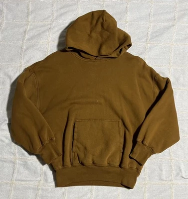 Sudadera con capucha Yeezy Gap marrón claro para niños Foto 1 de 3