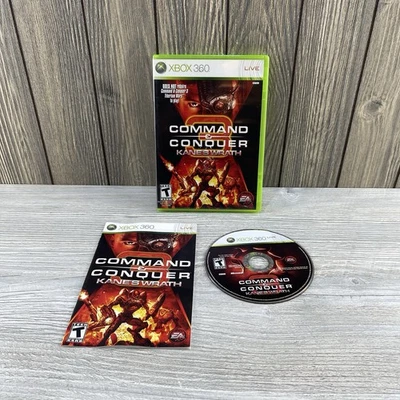 Command & Conquer 3: Kane's Wrath (Xbox 360, 2008) Tested With Manual - Image 1 of 4