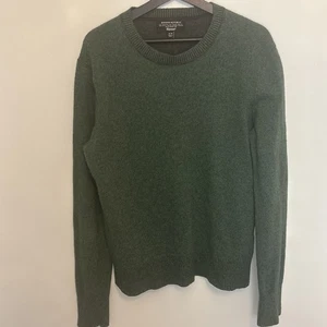 Banana Republic Men’s Sweater filpucci Green Fine Italian Yarn Merino Size M - Bild 1 von 14